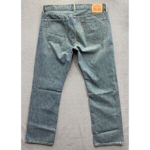 Levi's 559 Denim Jeans Men's Relaxed Straight Medium Wash Distressed Size 36X34